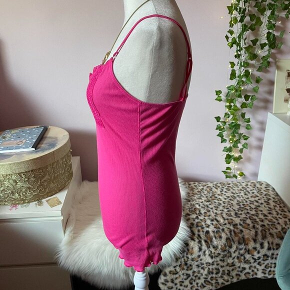 Y2K Aeropostale Pink Lacy Camisole - Picture 2 of 8